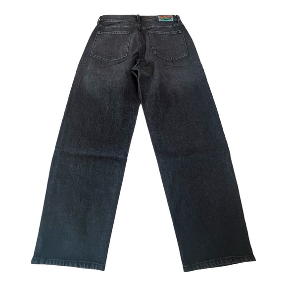 Daily Blue Mantra Denim Wide Barrel in Onyx Wash lButton Fly Jeans Size 27,28 - Picture 13 of 16